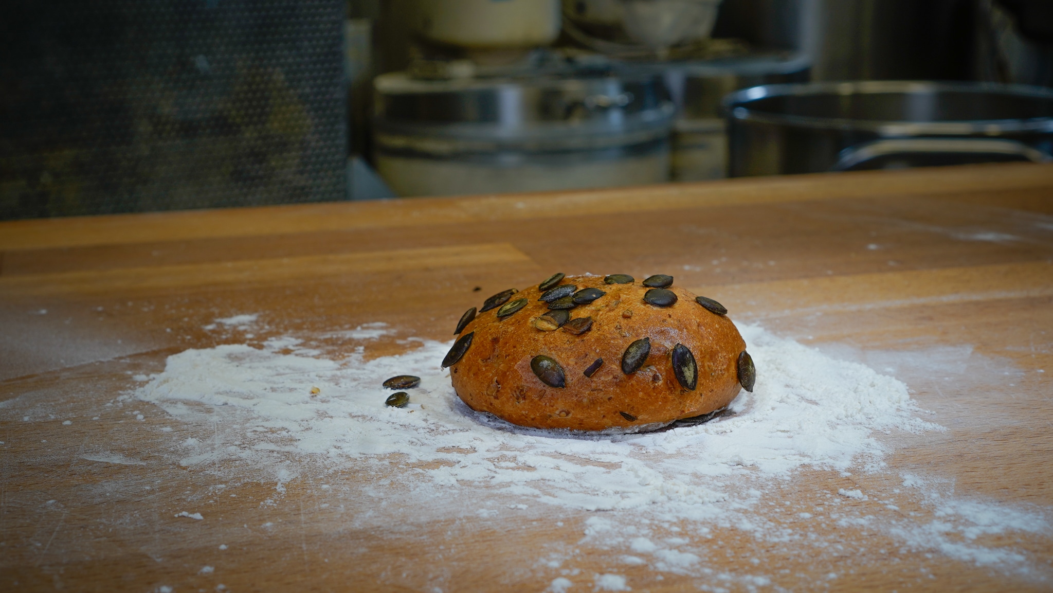 Kürbissemmel - Naturbäckerei Zeh